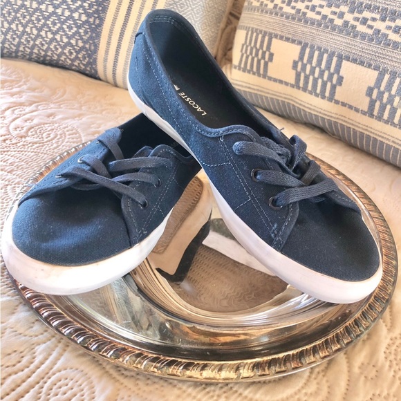 Lacoste Women’s Canvas Ziane Chunky Sneakers - Picture 8 of 12